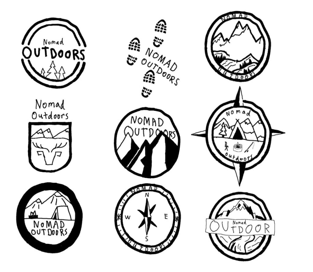 Nomad Outdoors Sketches